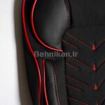 روکش صندلی پارچه برزنت سنگین طرح سوپر vip برند رایکو مناسب سمند قدیم